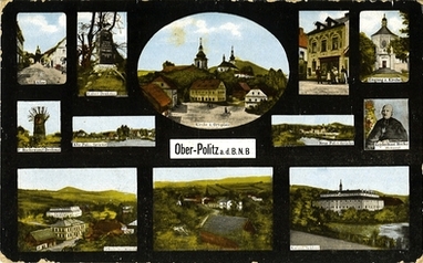Ansichtskarte Ober-Politz